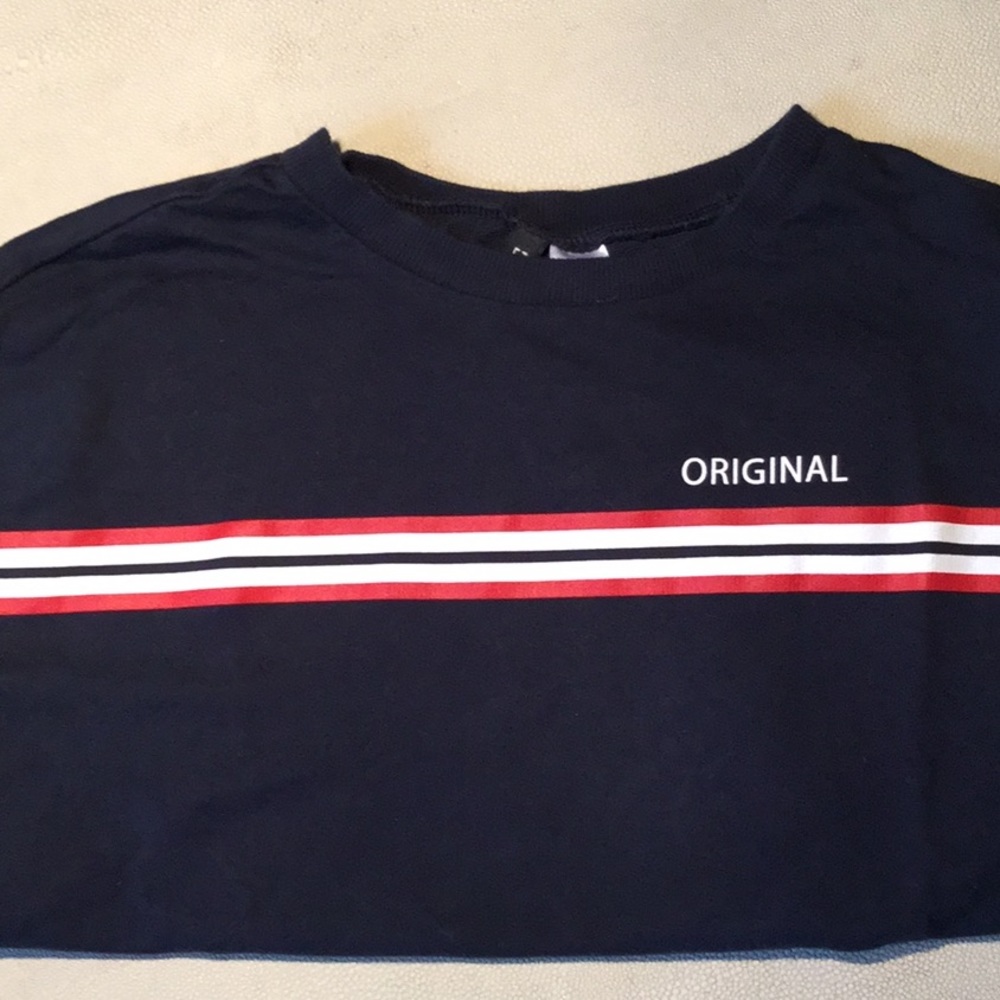 H&M “Divided” Pullover Top Size Small